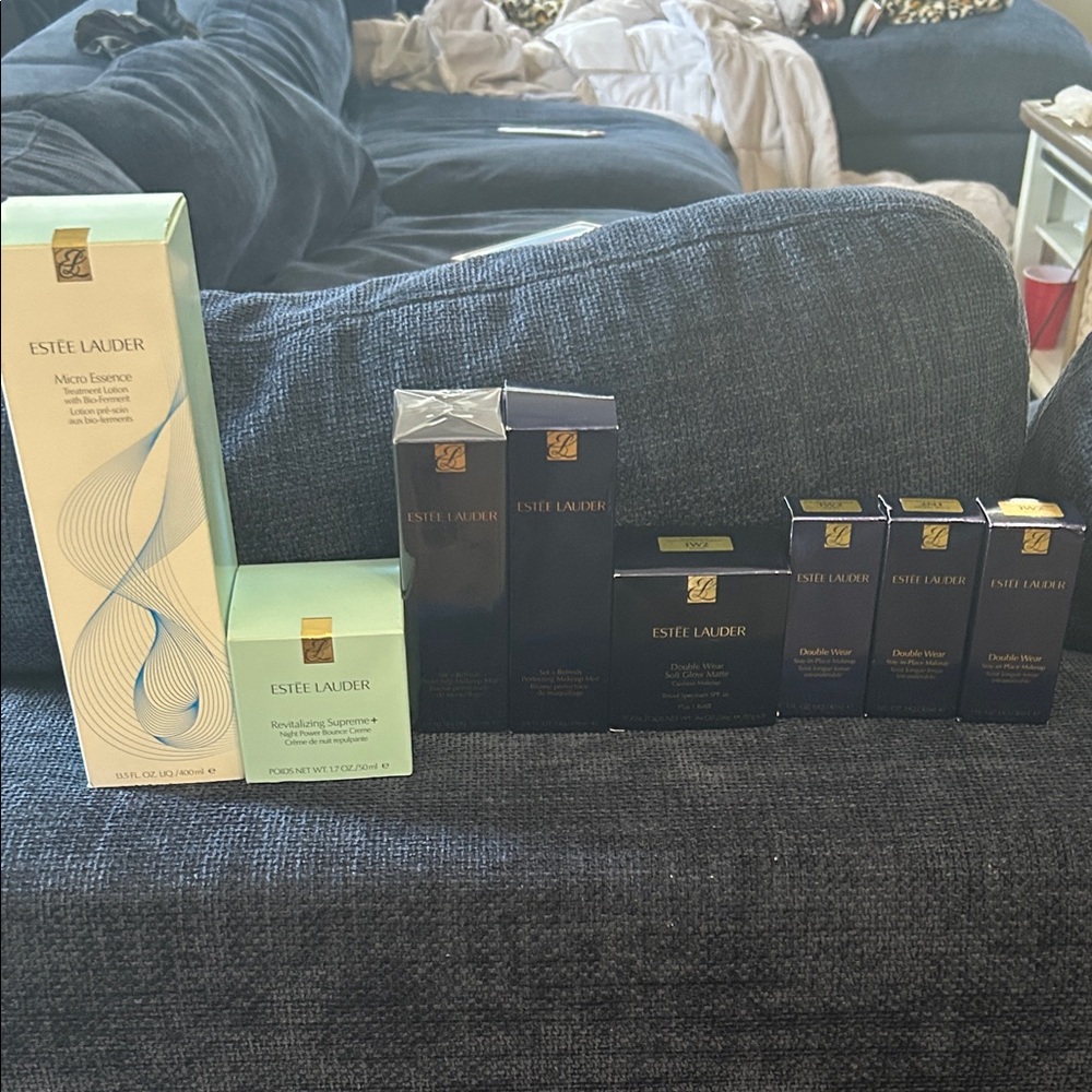 Estee Lauder Skincare Collection in Blue and Black